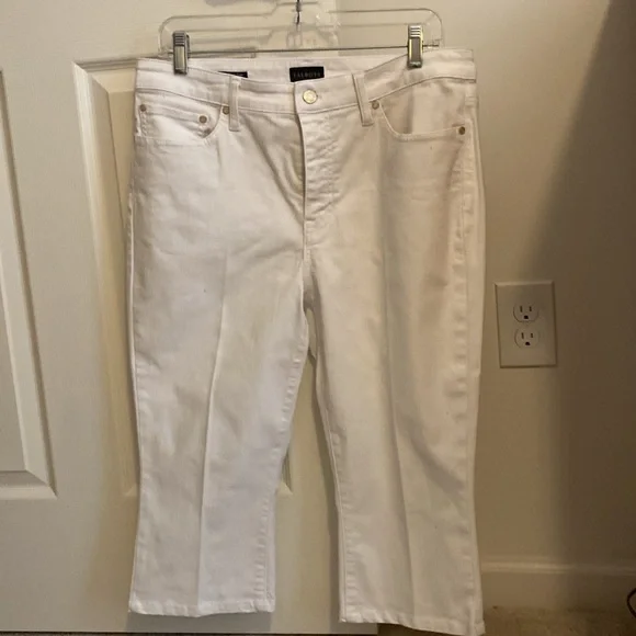 Talbots Crop Flare Jean - Picture 6 of 6